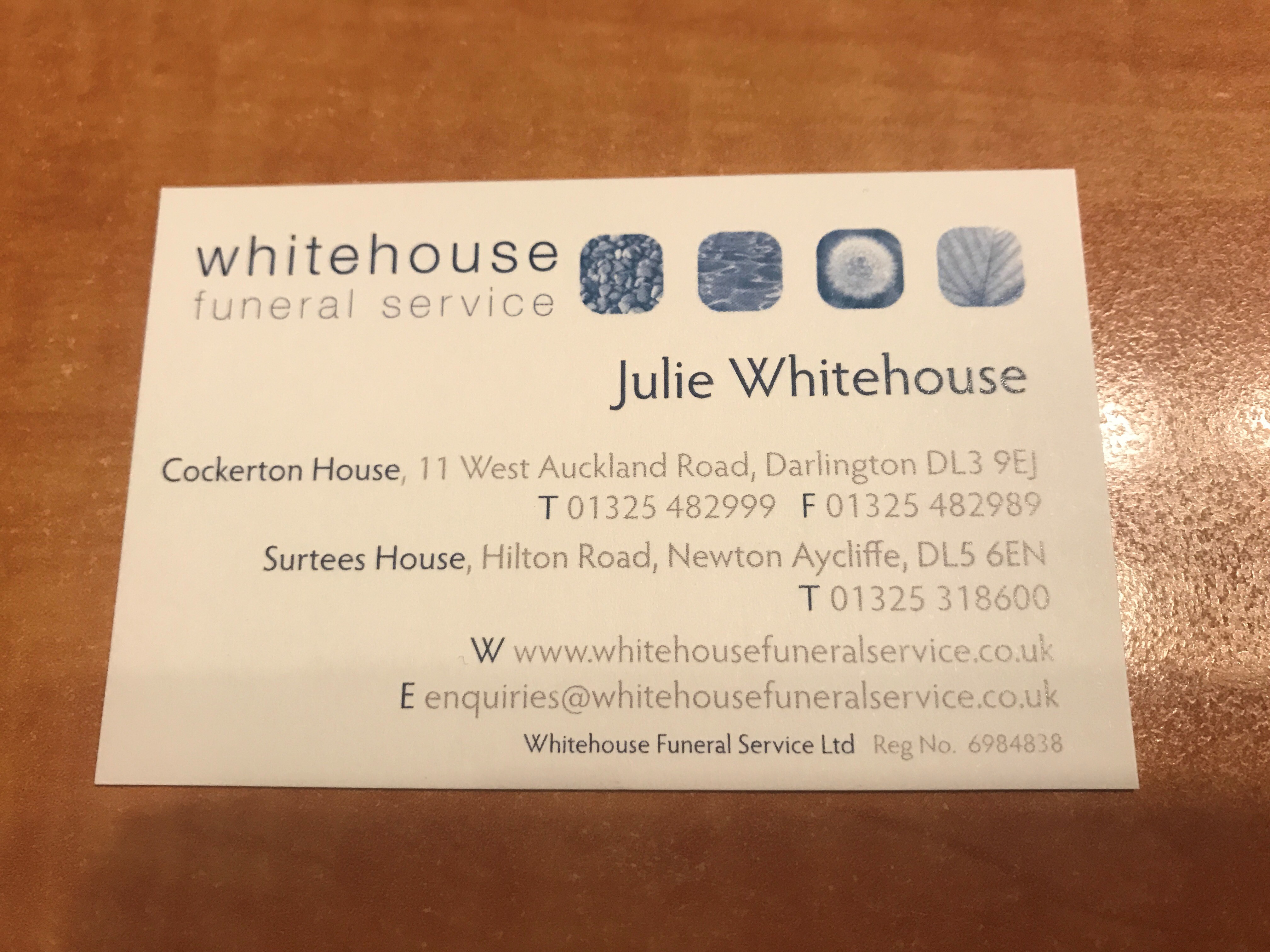 Our latest and first lady Funeral Director